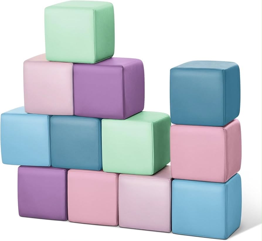 Soft Foam Building Cubes