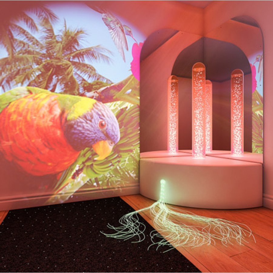Bubble Tube Sensory Station