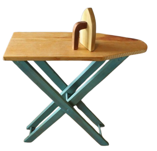 Wooden Ironing Set