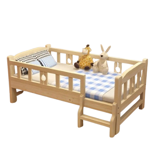 Toddler Safety Bed with Mini Ladder