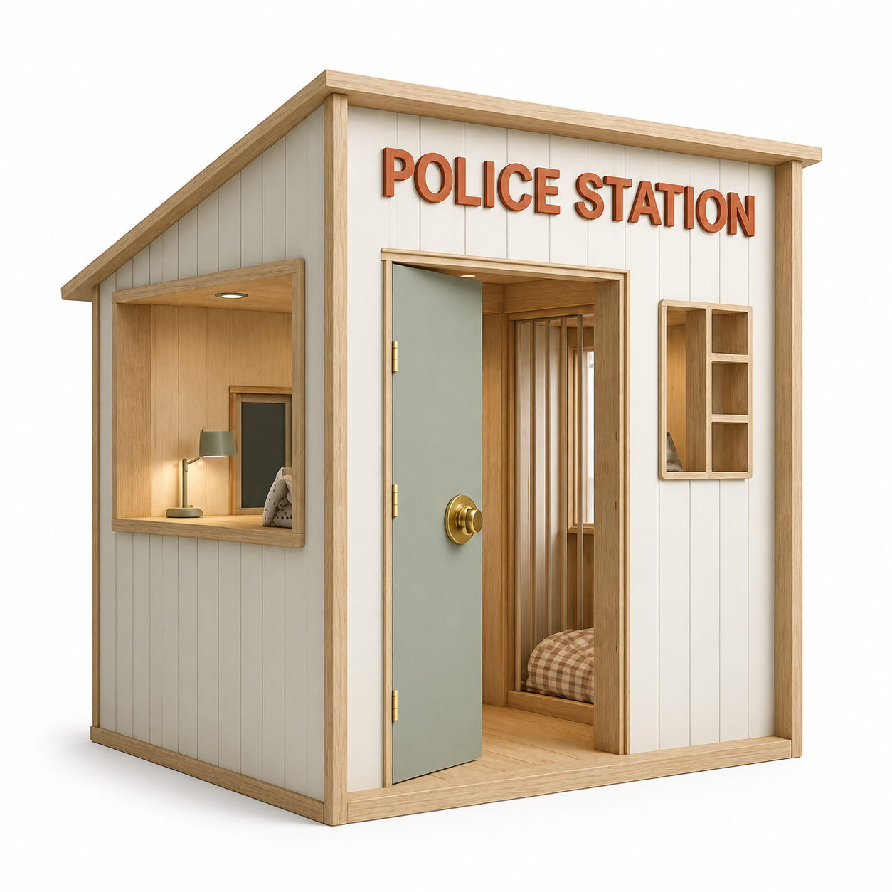 Police Station Role Playhouse