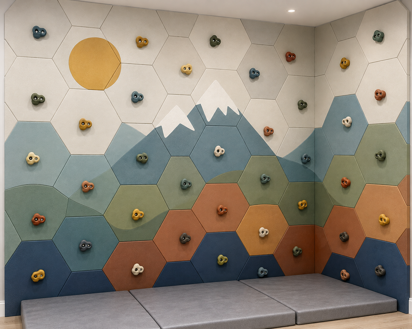 Hexa Mountain Climbing Wall